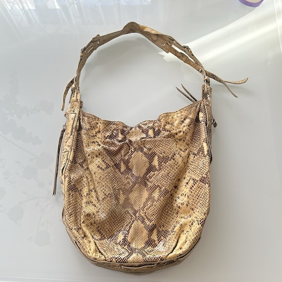 Vintage Botkier Snakeskin Hobo - Picture 3 of 6